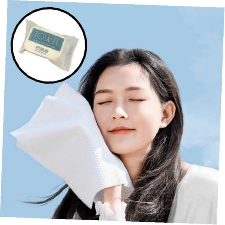 [torahorashop]휴대용 압축타월 여행 캠핑 호텔 일회용 페이스타올 미니 코인티슈형 핸드타월 포켓
