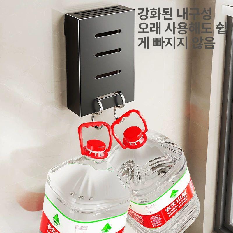 강력 자석 칼 수납함 벽부착형 원목 주방 싱크대 칼집 보관 정리용품 업소용 - 상세 이미지 3