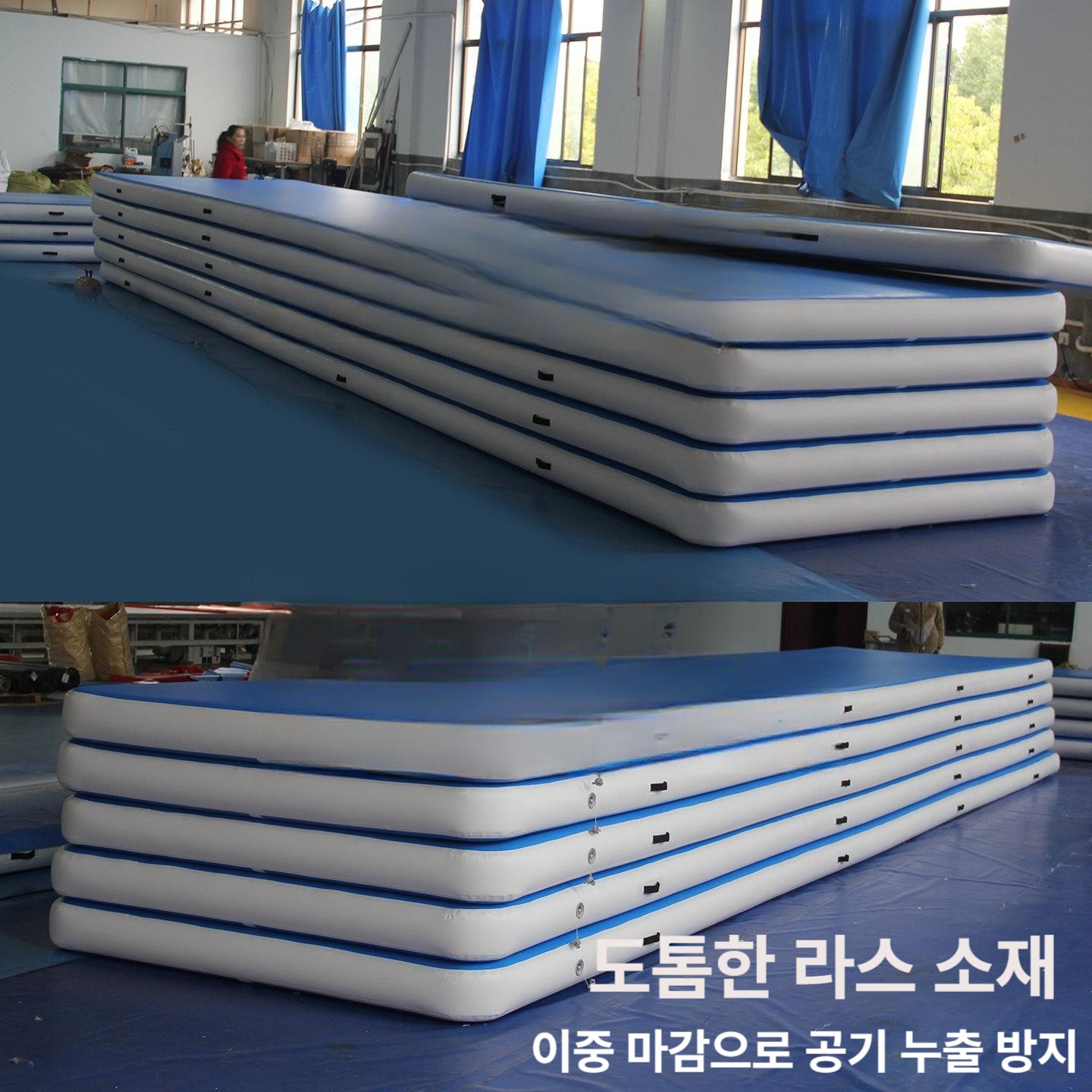 체육관매트 주짓수 에어매트 낙법 유도매트 실내 합기도 기계체조 태권도 에어쿠션 대형 - 상세 이미지 5