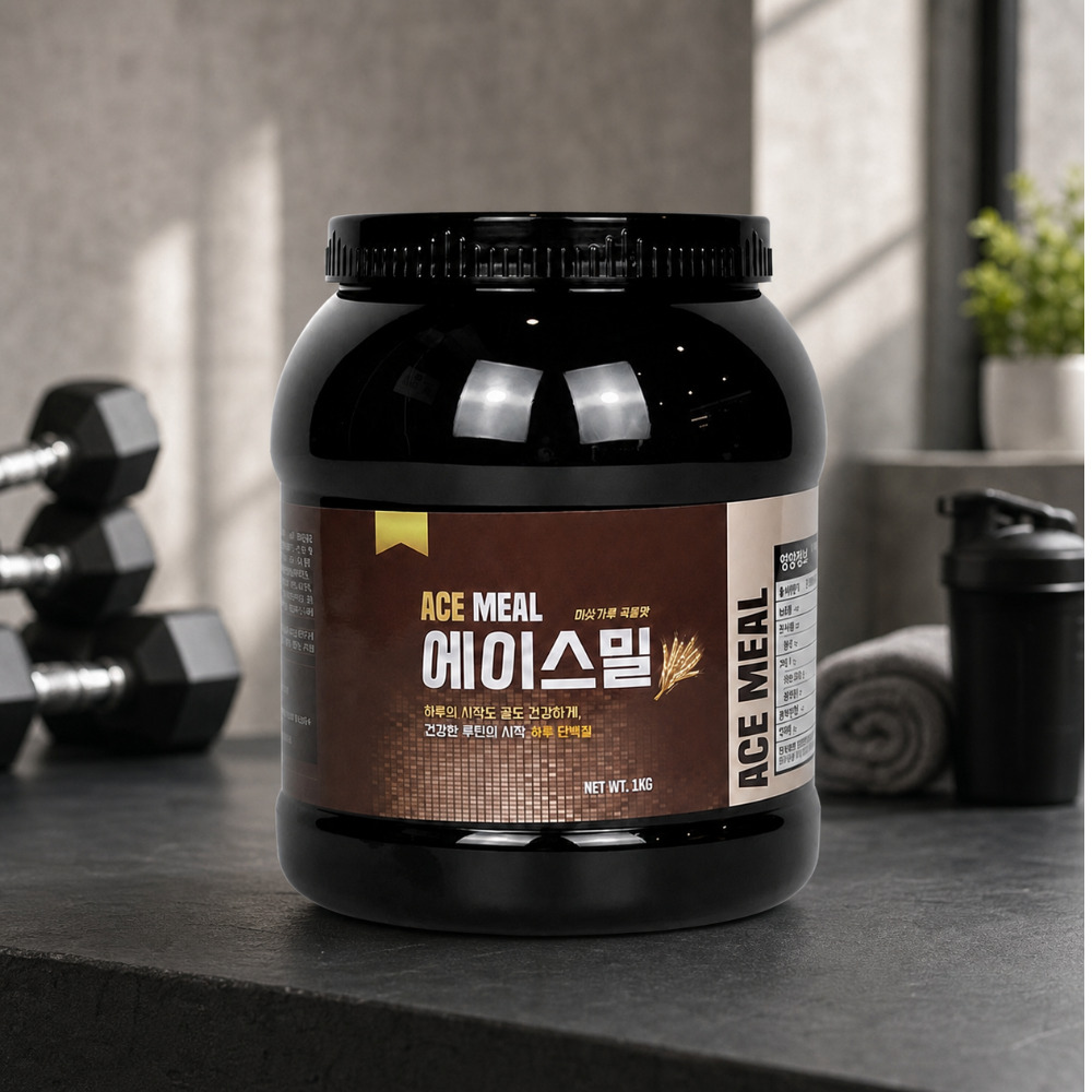 프로틴 쉐이크 에이스밀 벌크업 단백질 보충제 사용후기