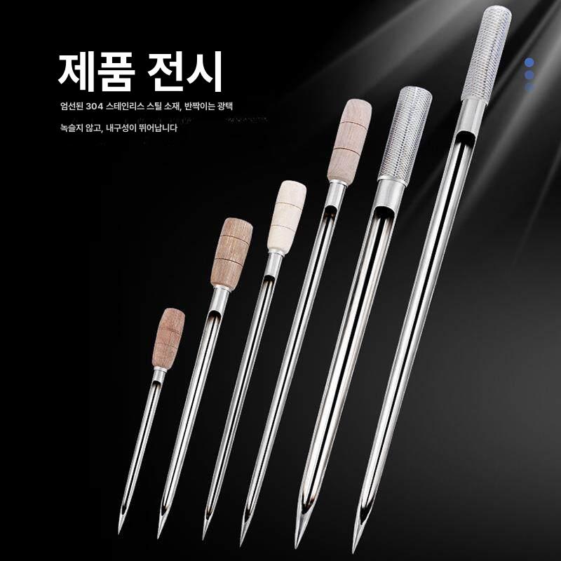 곡물 샘플러 채취기 토양 검사 흙 옥수수 밀 시료 튜브 25x1.0 나무 손잡이 - 상세 이미지 2