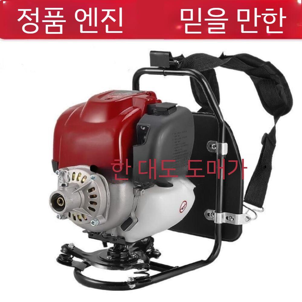어깨식 예초기 잡초 4행정 관리기 벌초 엔진 잔디깍기 가솔린 긴풀제초기 자주식 - 상품 이미지