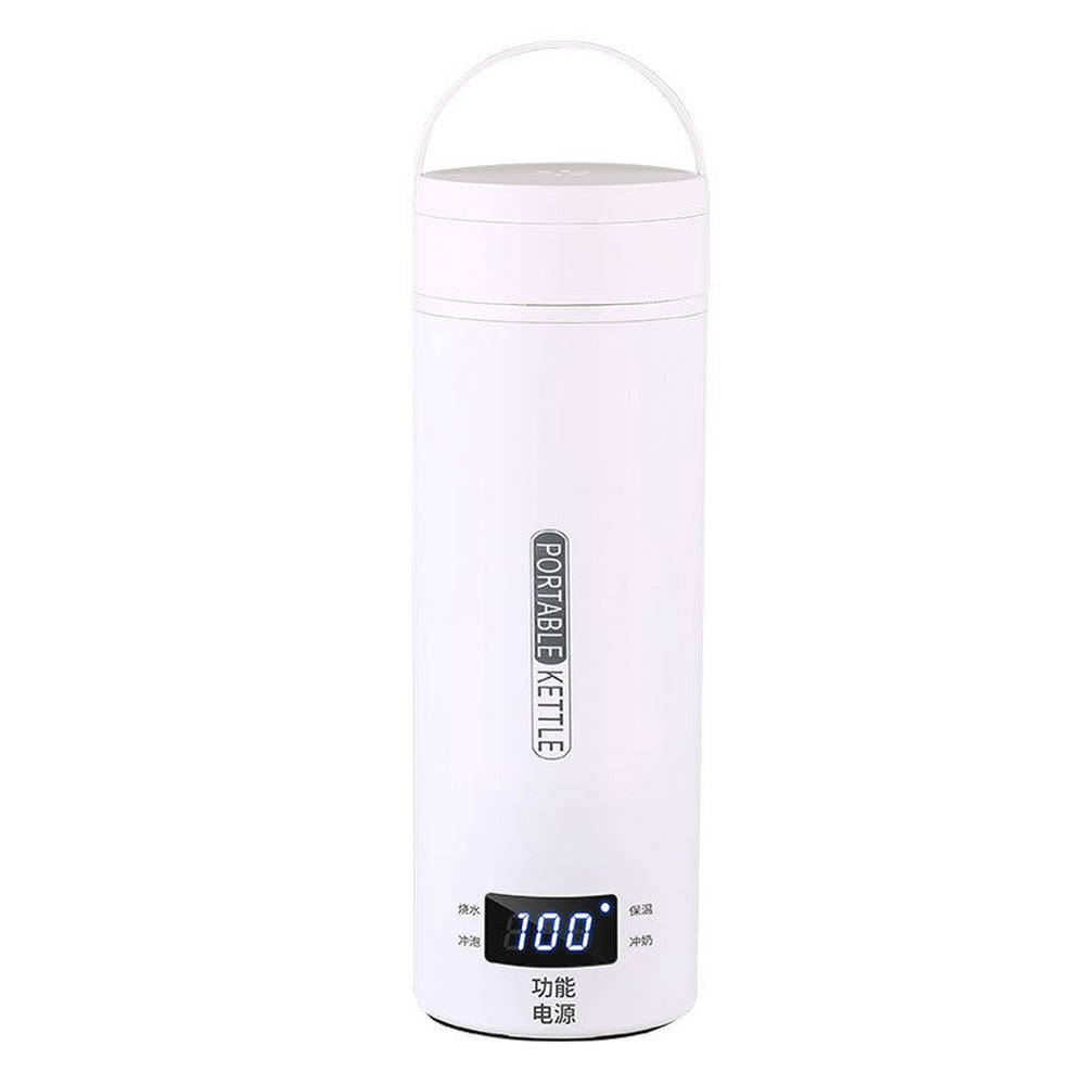 usb 보온병 3플러그 전기 220V 가열식 전기포터 차량용 보온 분유 포트 휴대용 304 텀블러 커피 안감 캠핑 밀폐 220V 3플러그 304 밀폐 안감 - 상품 이미지