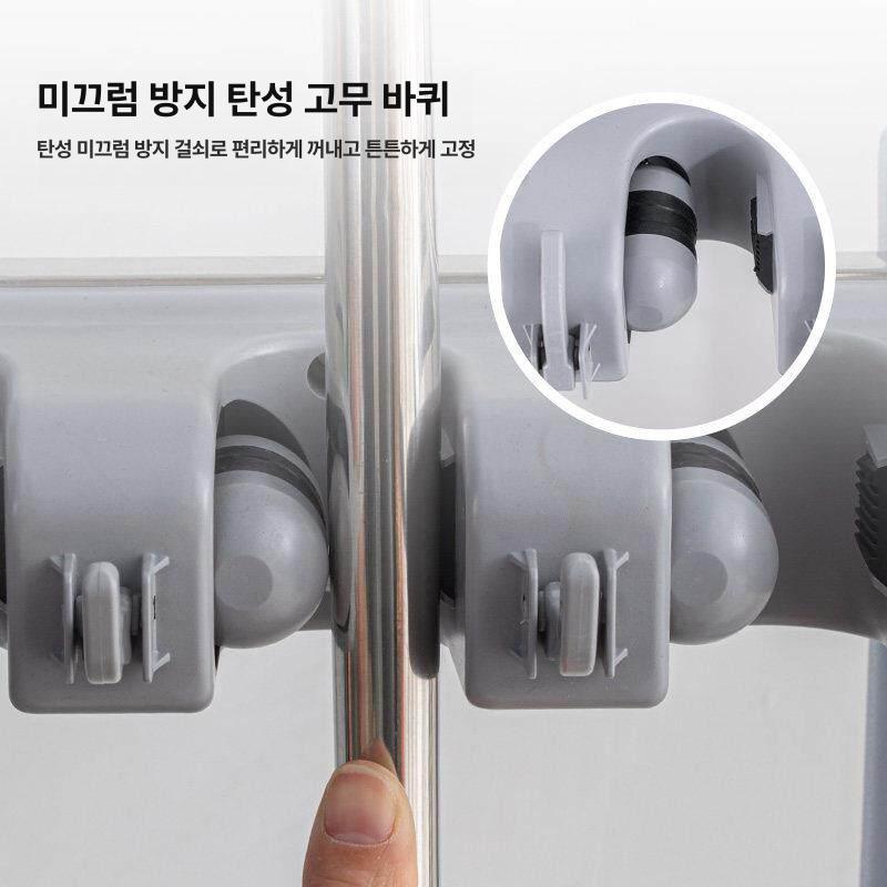 대걸레 거치대 마포걸레 보관 마포 건조대 정리대 걸레 홀더 높은 걸이 옷걸이 청소 받침대 - 상세 이미지 5