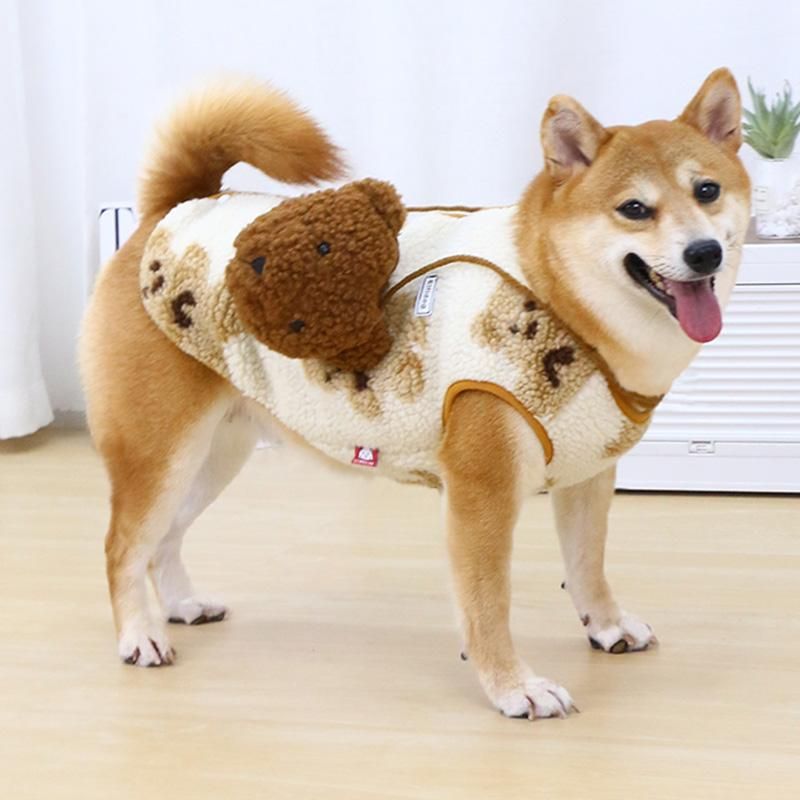 면조끼 자켓 패딩 경량 웰시코기옷 아우터 시바견옷 경량패딩 롱패딩 패딩코트 숏패딩 코트 - 상세 이미지 2