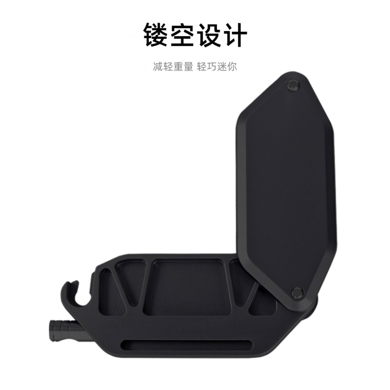 PD38 컴팩트 거치 클립 플레이트 FALCAM 티타늄 거치대 백팩 마그네틱 퀵릴리즈 DSLR LUZ 베이스 카메라 PD38 컴팩트 플레이트 티타늄 - 상세 이미지 3