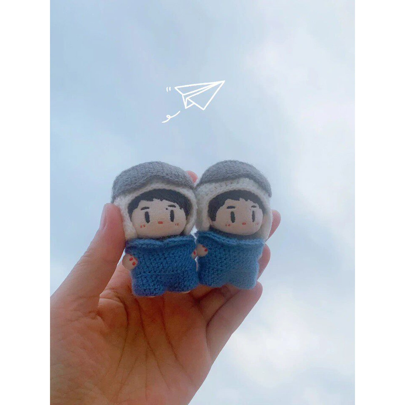 10인형옷 솜인형 5cm 미니 무골 인형 Tuji 아이돌인형 꼬마 검은콩 새우튀김 무속성 인형꾸미기 5cm 꼬마 검은콩 인형 5cm - 상세 이미지 3