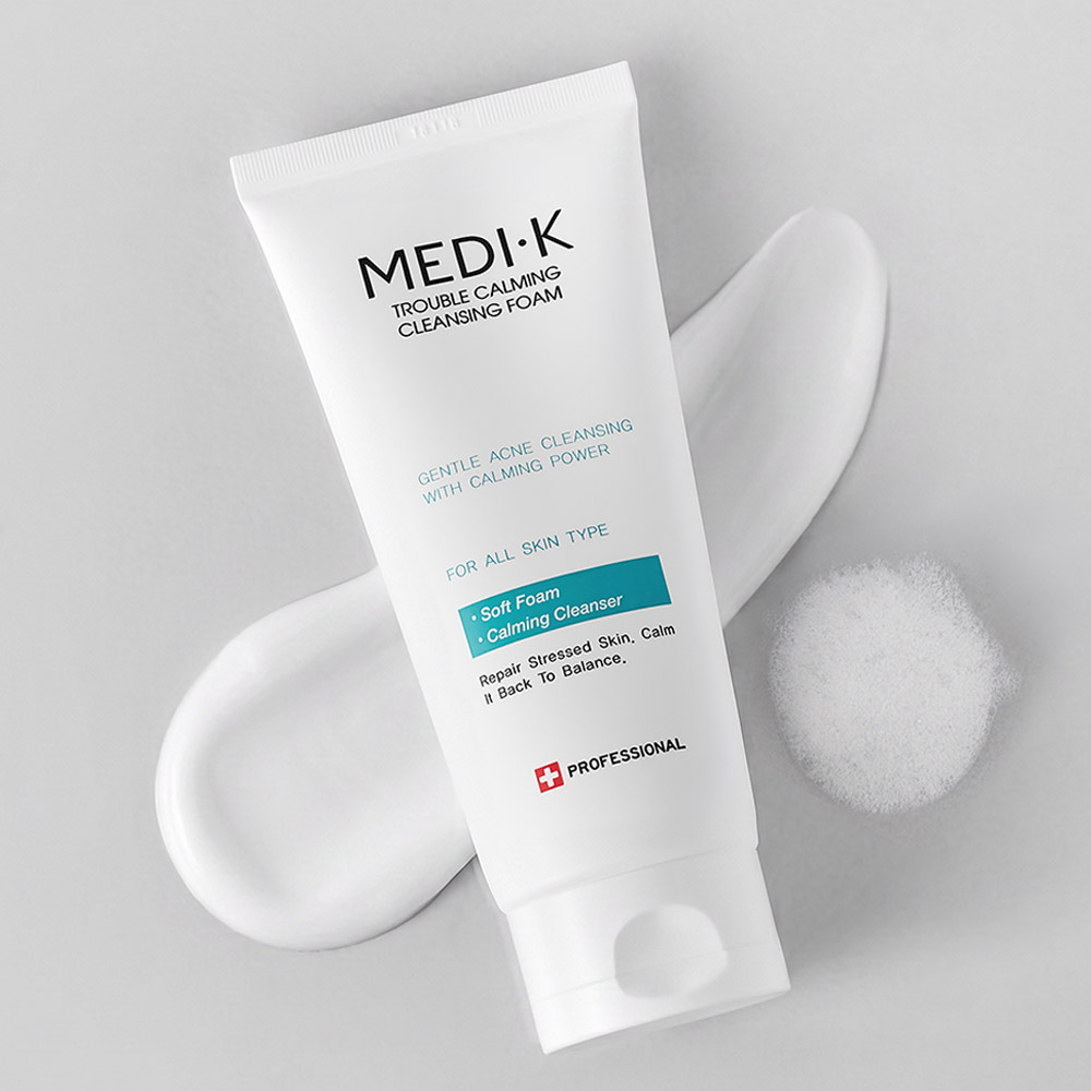 약국입점 메디케이 트러블 카밍 클렌징폼 200ml 여드름기능성 모공피지 딥클렌징 시카 진정보습 좁쌀 화농성 - 상세 이미지 4