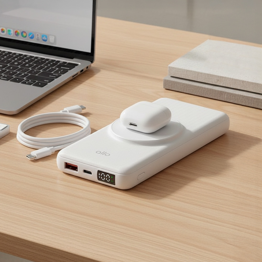 알로코리아 고속 무선 충전 맥세이프 보조배터리 10000mAh 1007WPD 이미지 8
