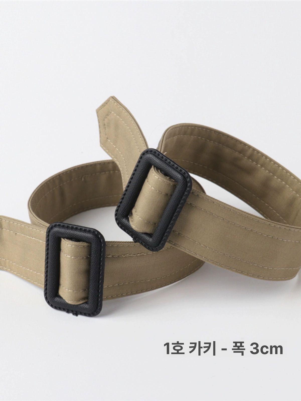 여성 트렌치코트 손목 3cm 코트끈 스트랩 장식 1호 베이지화이트 4cm - 상세 이미지 4