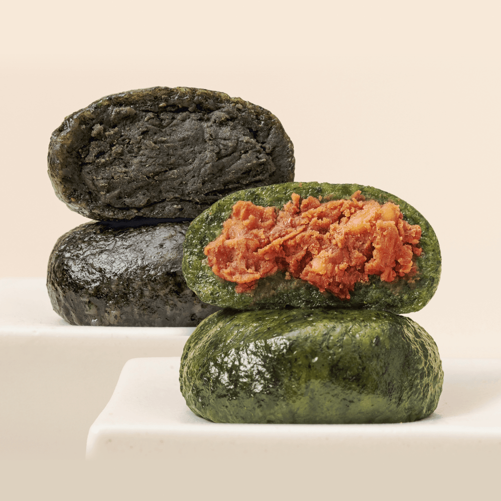찹쌀떡 백년화편 반반세트 32개 답례떡 쑥 호두 수능 밥알찹쌀떡 택배 개별포장 떡맛집