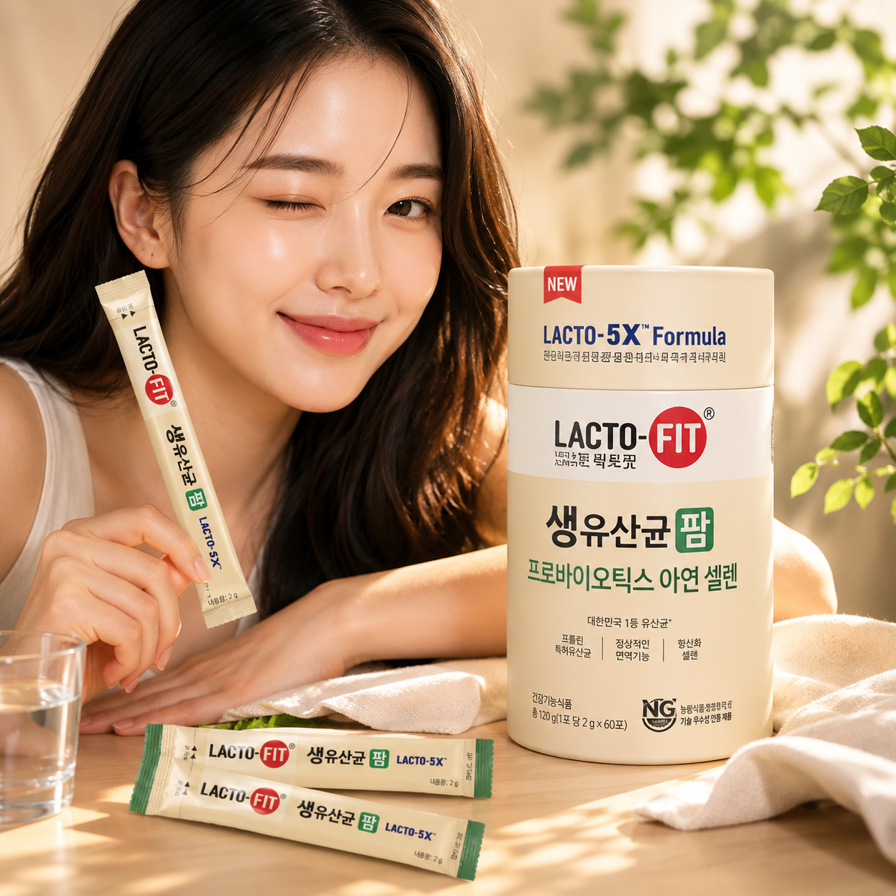 약국용 락토핏 생유산균 팜 60개입 프로바이오틱스 - 상세 이미지 2