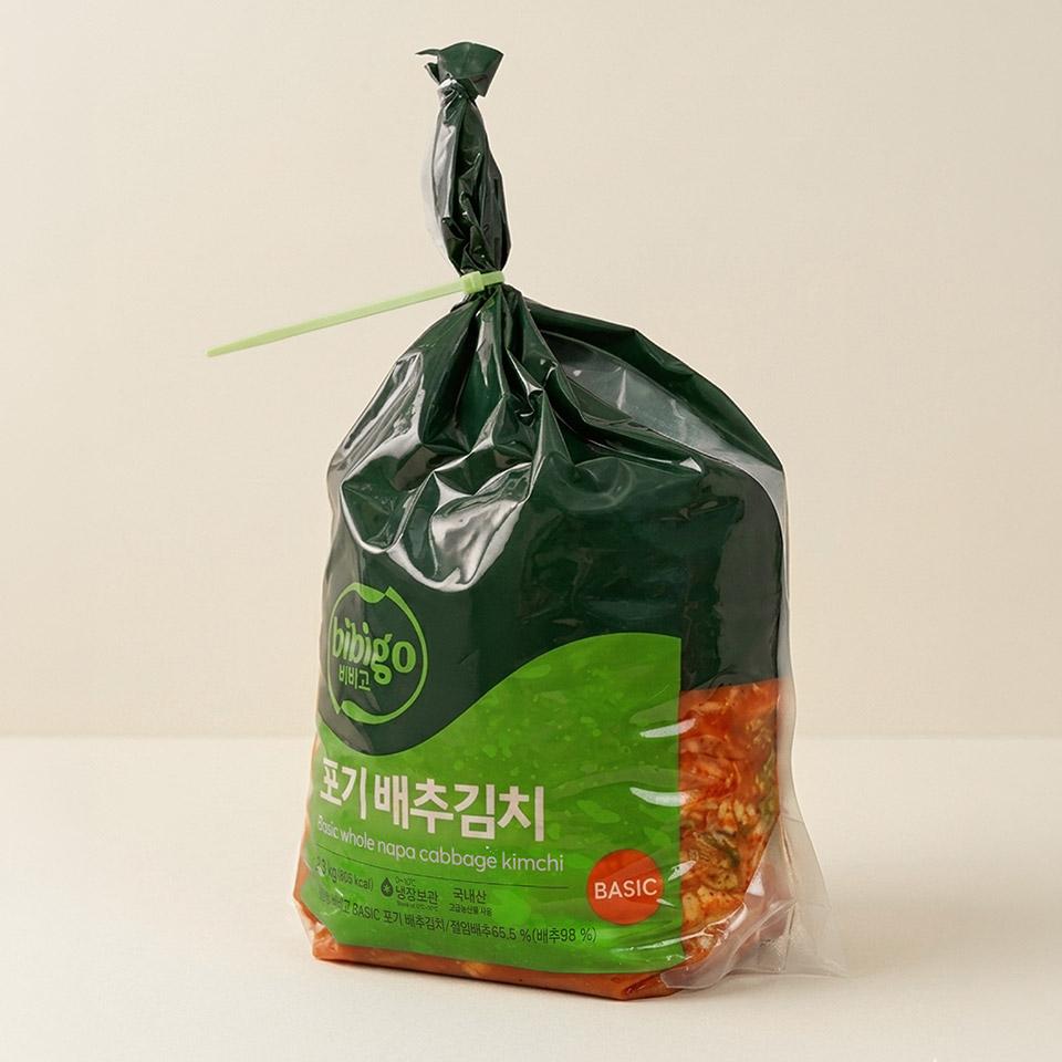 메가마트 CJ 비비고 베이직 포기배추김치 2.5kg - 상세 이미지 2