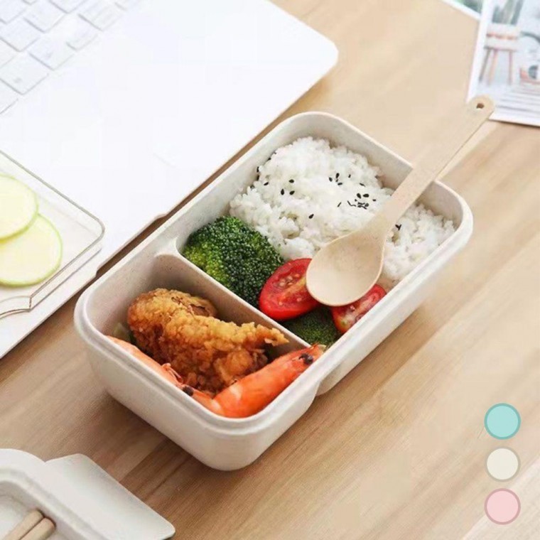도시락 통 850ml 밀프랩 소풍 직장인 직사각 런치박스 피크닉 - 상품 이미지