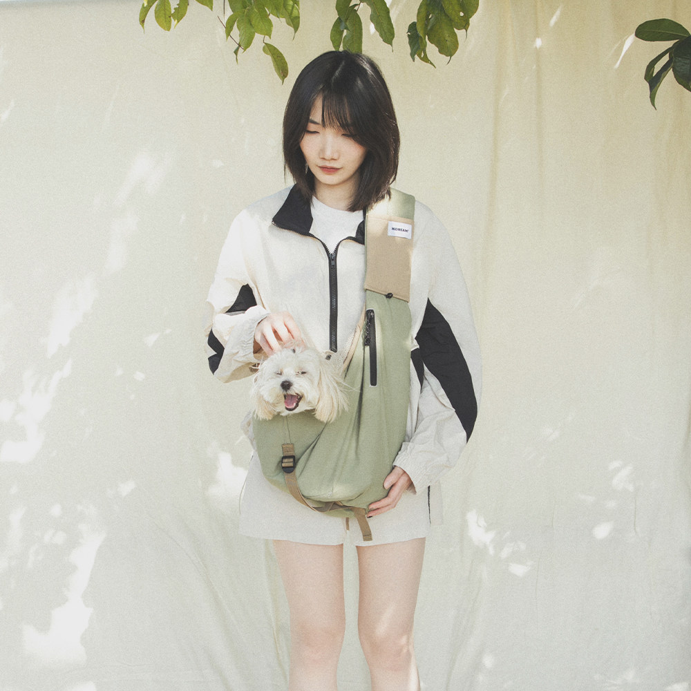 로띠에 하이드림 데일리 릴렉스 슬링백 강아지 고양이 앞가방 애견 이동가방 - 상세 이미지 5