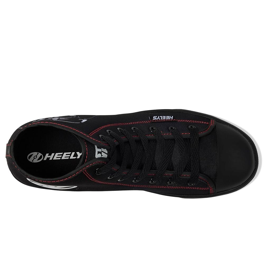 Heelys 남성용 허슬 스타 워즈, 블랙/레드, 7 소아 Black/Red 7 Little Kid - 상세 이미지 2