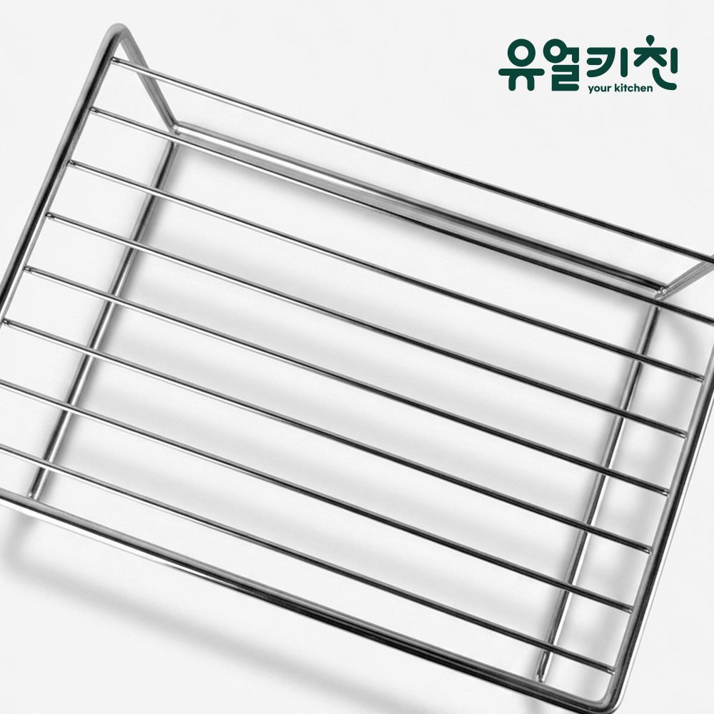 유얼키친 오픈형 언더선반 스텐 접시 정리대 - 상세 이미지 4