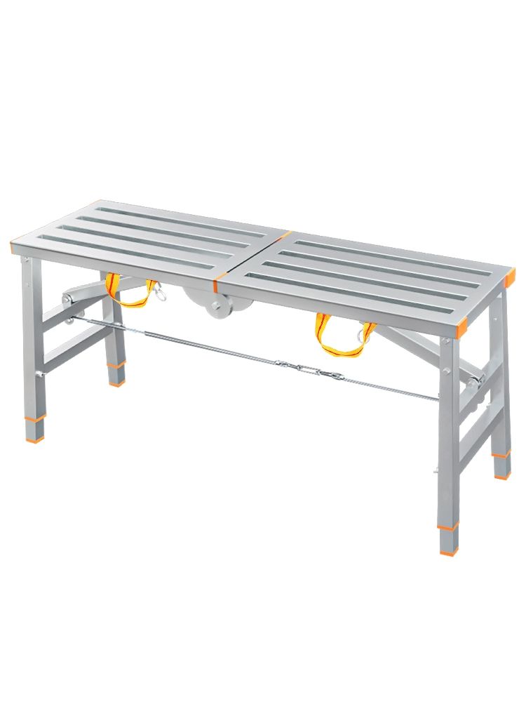 접이식 우마 도배의자 일자 사다리 도배사다리 말비계 휴대용 업그레이드 0.9mm 메쉬 120x30 - 상품 이미지