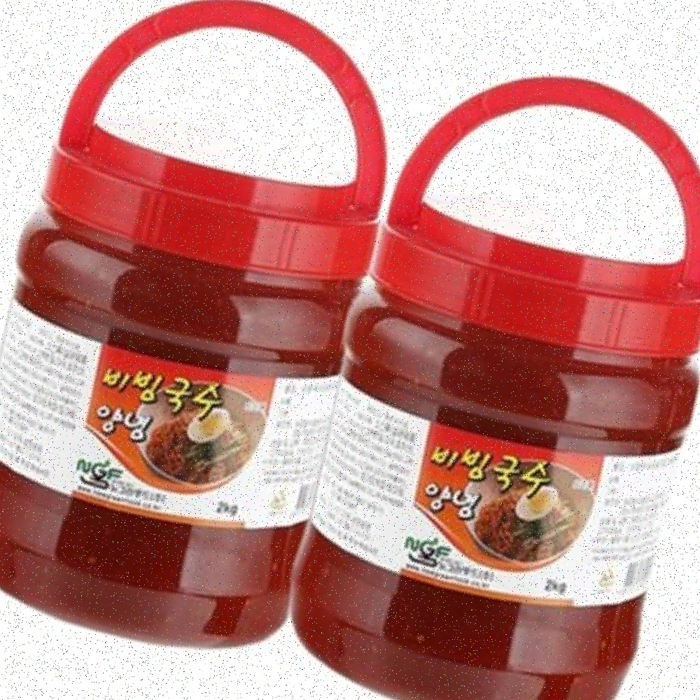 비빔국수양념 양념 뉴그린 매콤소스 업소용 면요리 한식양념 2kg 6입 대용량 - 상품 이미지