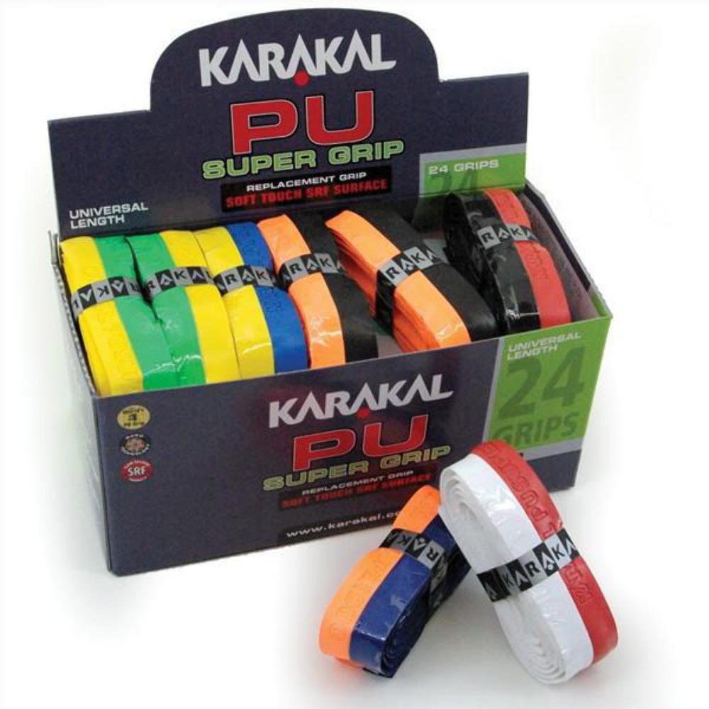 KARAKAL 다양한 듀오 색상 범용 PU (24개 박스), 교체 그립 - 상품 이미지