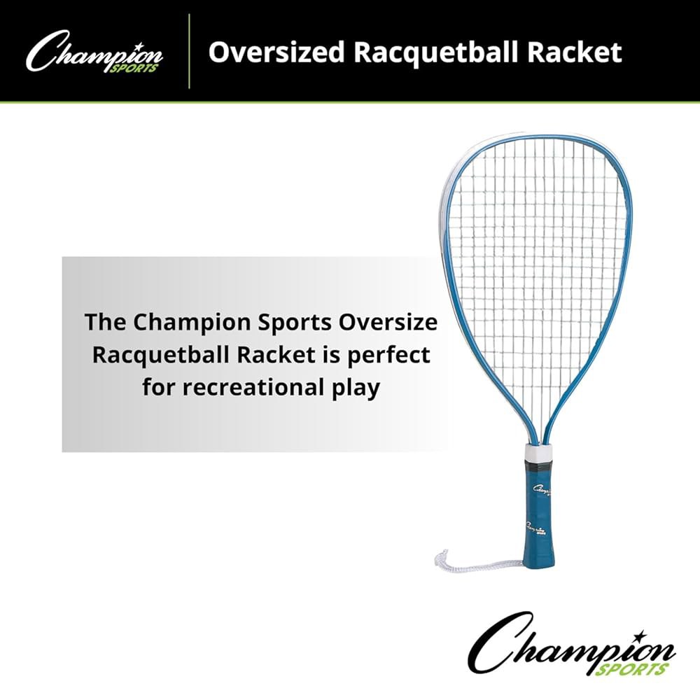 Champion Sports RBR100 오버사이즈 라켓볼 라켓 - 상세 이미지 3