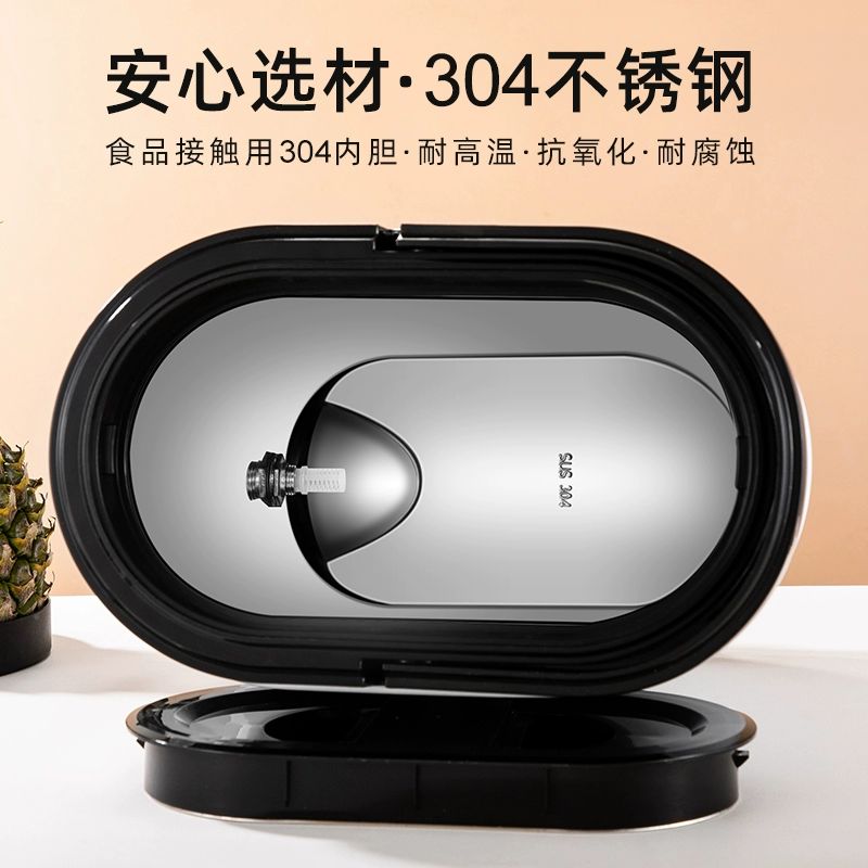 스텐 보온보냉물통 워터저그 보온통 대용량 디스펜서 6L 흰색 304 내부탱크 - 상세 이미지 4