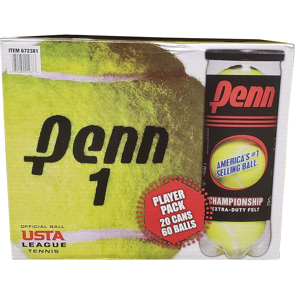 Penn 플레이어 팩 - 캔 20개(총 60개) Yellow 12 cans - 상품 이미지