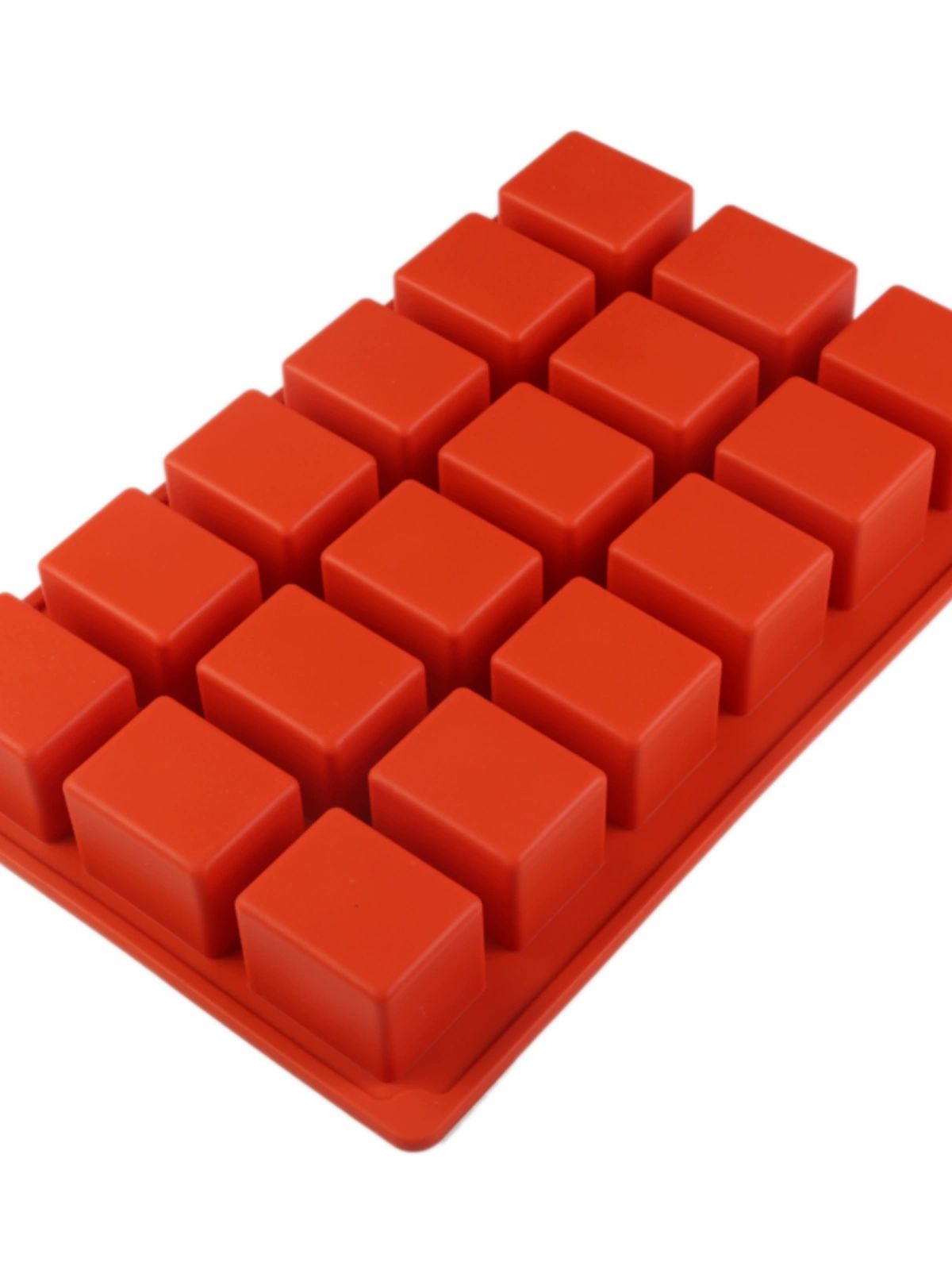 사각 베이킹 몰드 15칸 양갱 떡 초콜릿 투명 모양틀 15칸 3 . 3cm 두꺼운 3.3x3.3 - 상세 이미지 5