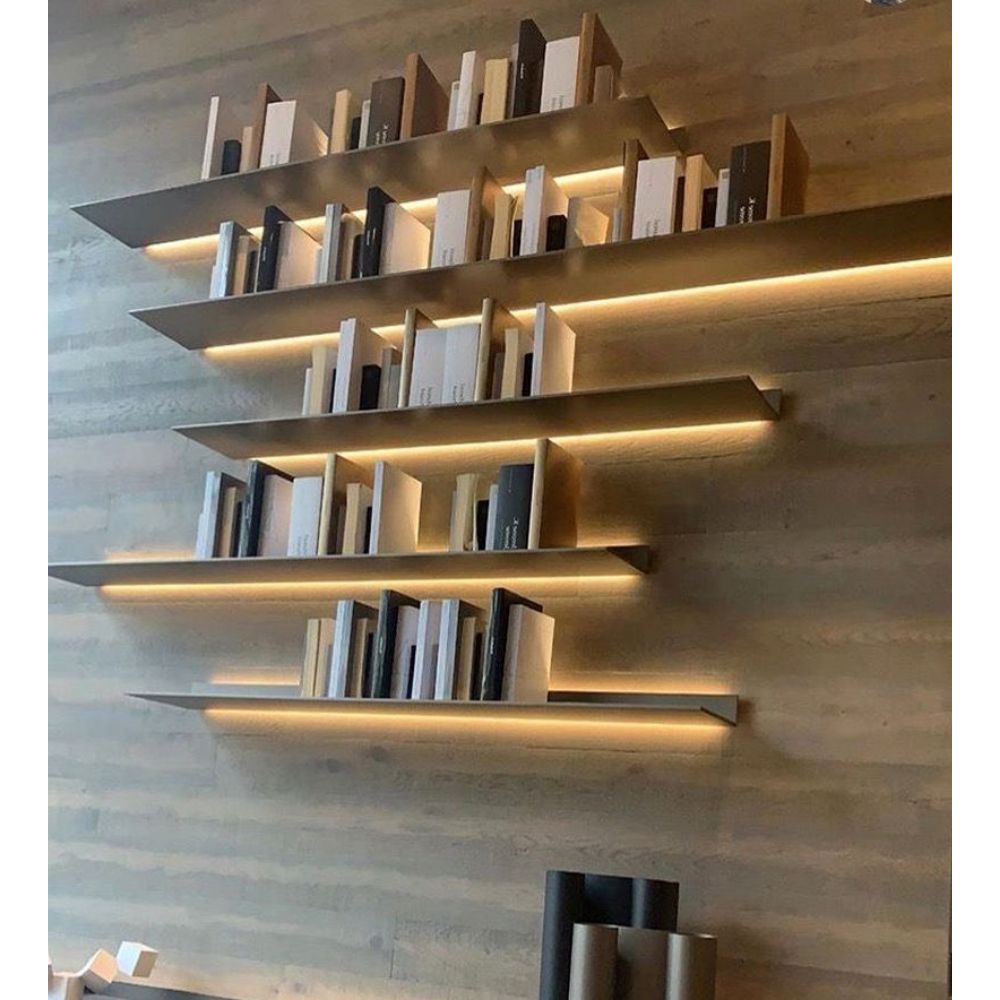 수납선반 펜트리 벽선반 팬트리선반 벽걸이 원목 인테리어 무타공 무지주 거실 철제 책장 주방 - 상품 이미지