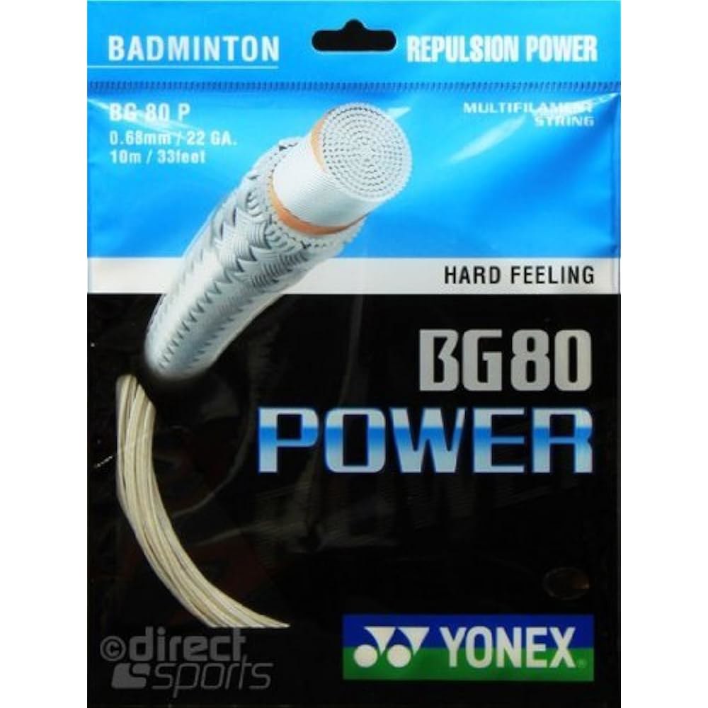 Yonex 배드민턴 스트링 Bg80 파워 - 상품 이미지