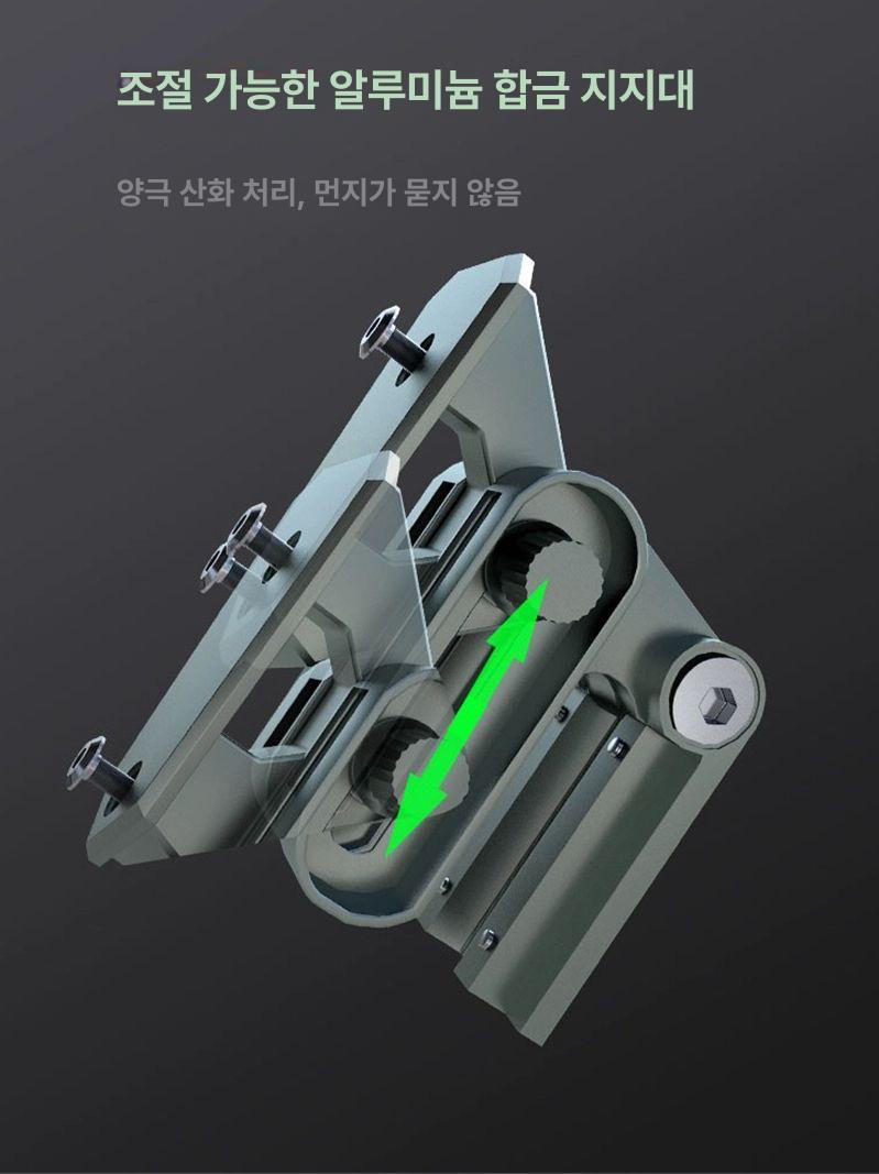 보조스크린 오토바이 연장 확장 2 윈드 5 바이크 투명 115x260 A - 상세 이미지 4