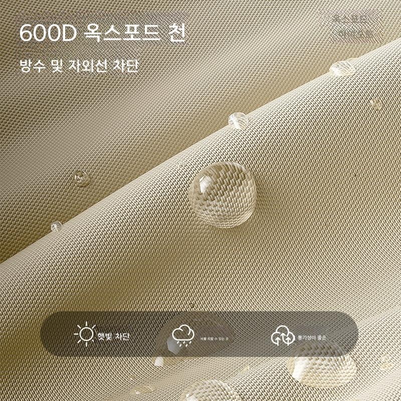 반려견 자동 텐트 대형견 여름 캠핑용 접이식 자동 텐트 80x80x75cm - 상세 이미지 4