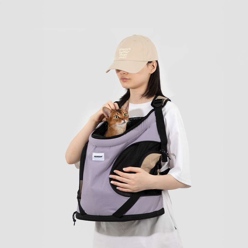 [고양이의 날]로띠에 하이드림 라이트 프론트백 강아지 고양이 앞가방 애견 이동가방 이미지 7