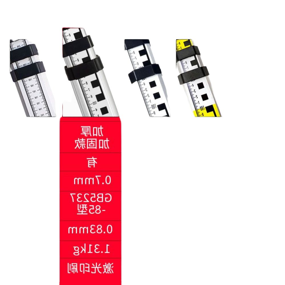 현장 통치자 알루미늄 작업 반경 토목측정 액션 스트링 눈금자 언더스트링 도구 게이지 베이스 - 상세 이미지 2