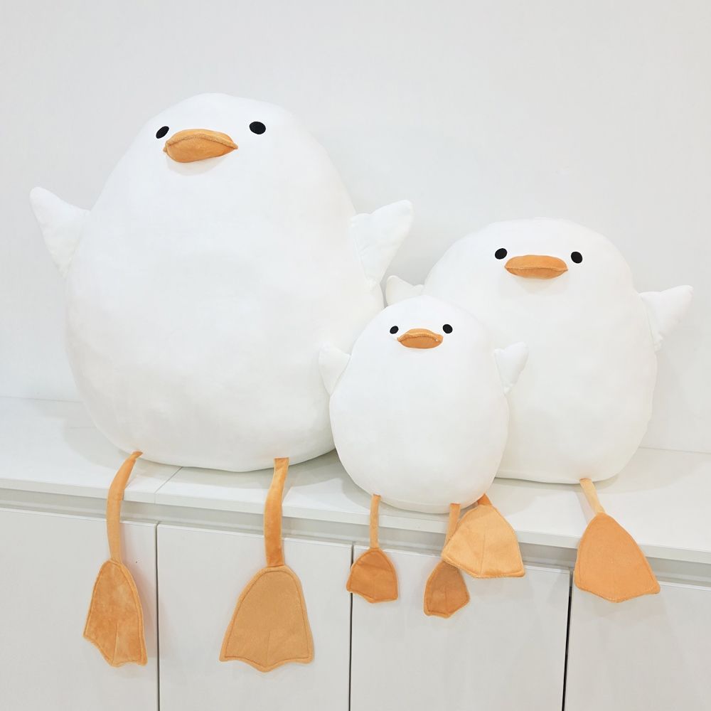 벨라솜 모찌통통 오리 바디필로우 애착 쫀득 말랑 35cm 50cm - 상품 이미지