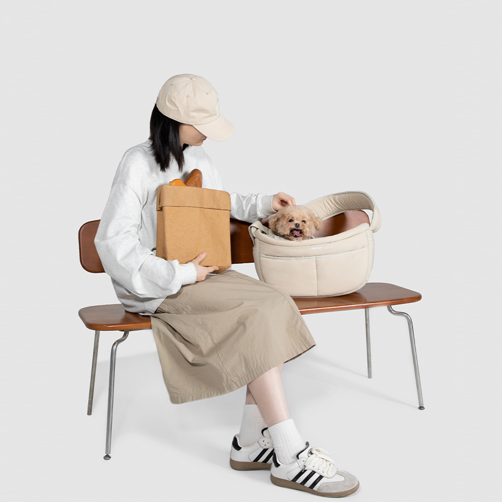 로띠에 하이드림 컴포트 슬링백 강아지 고양이 애견 앞가방 이동가방 - 상세 이미지 5
