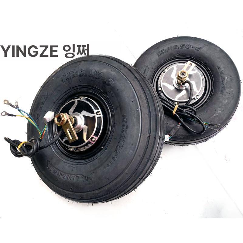골프카트 타이어 18X8 50 필드용 진공 교체 타이어 48V 800W 모터 휠 허브 - 상세 이미지 2