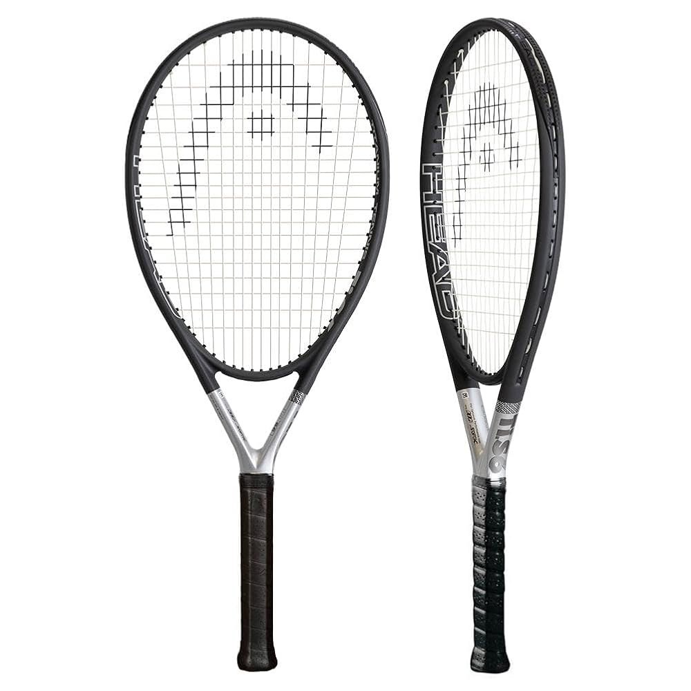 HEAD Ti S6 테니스 라켓, 프리 헤드 헤비 밸런스 70.5cm(27.75인치) 성인용 스트렁 그립 10.8cm(4.25인치) 4 1/4 Inch Grip - 상세 이미지 3