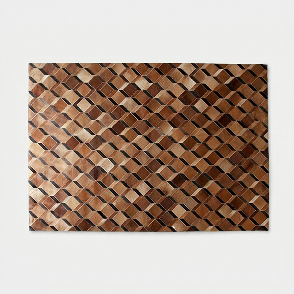 MAKANZA 가죽카페트 160x230 브라운 0581.2002 - 상세 이미지 5