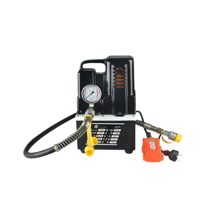 유압전동펌프 유압식 유니트 고압 220V 프레스 QQ-700 (수동 스위치 제어 220V) - 상품 이미지