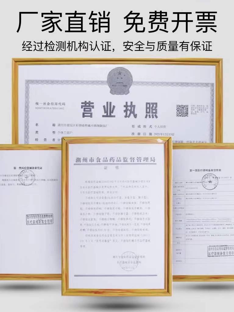 간호 카트 드레싱 웨건 선반 스텐 치과 요양원 두꺼워진 2겹 없는 블루 브레이크 휠 공식 표준 45x35x86cm - 상세 이미지 2