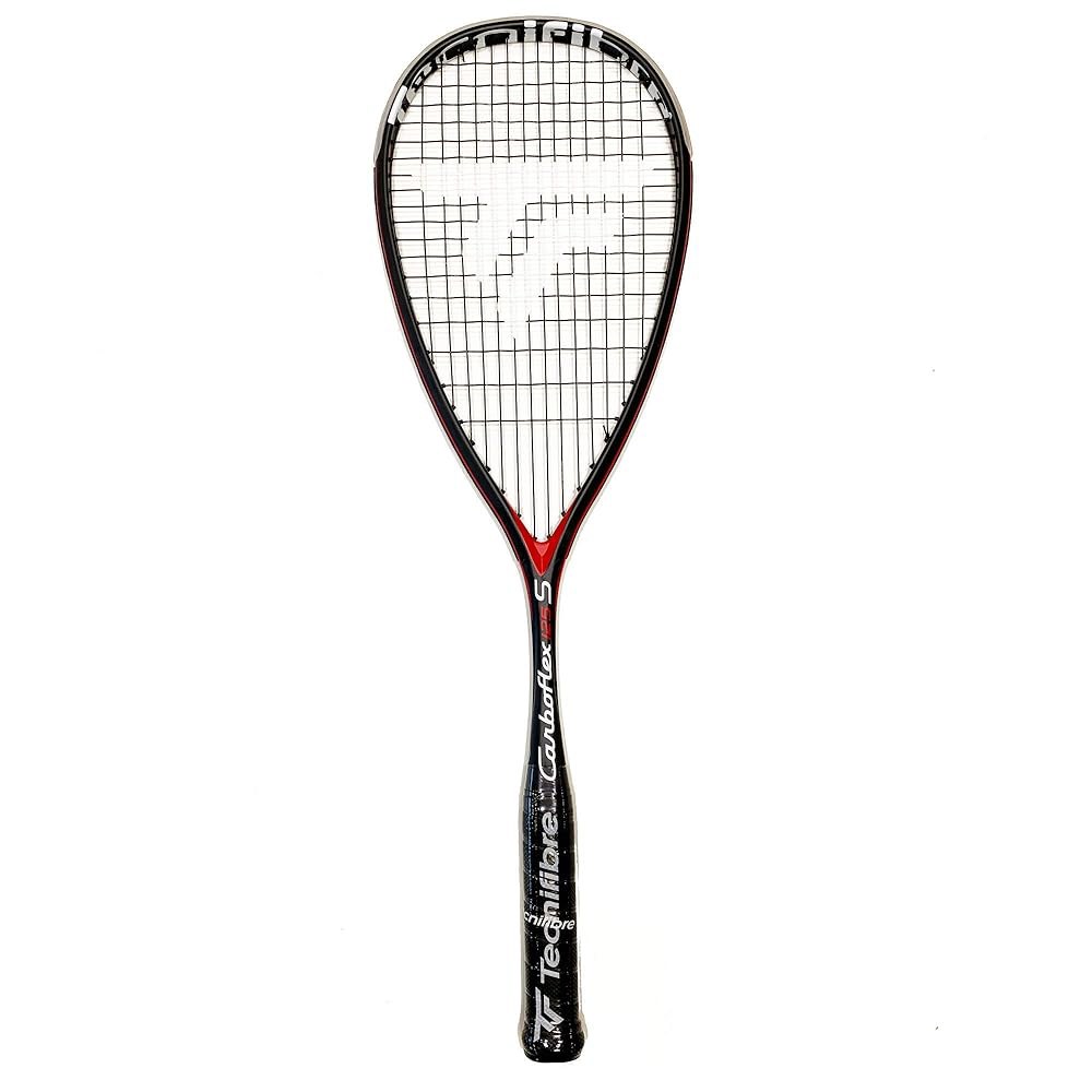 Tecnifibre Carboflex 125S 스쿼시 라켓, SynGut 스트링 - 상품 이미지