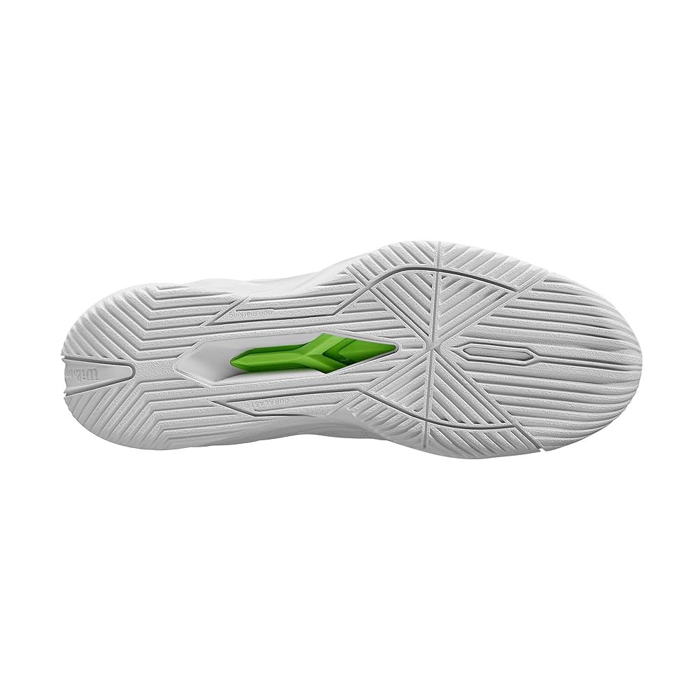 Wilson 남성용 러쉬 프로 4.0 호프 런던 화이트/그린 에디션, White/Green 9 - 상세 이미지 3