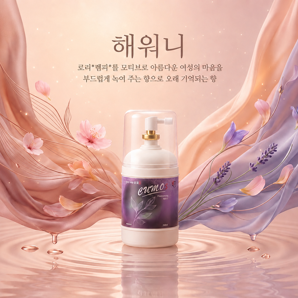 쿠모S 화장실 방향제 욕실 사무실 거실 실내 가정용 해워니, 245ml, 1개 - 상품 이미지