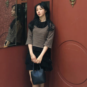 [찰스앤키스] 베릴 리사이클 레더 더블 핸들 벨트 버킷백 4colors ... 솔직 후기 | 실사용자 리뷰 분석 - 상품 이미지 3