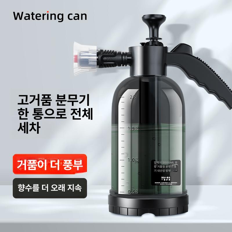 세차 거품만들기 스프레이 분사기 분무기 노즐 다용도 10세대 골든브라운 분무기+1kg 노즐 - 상세 이미지 5