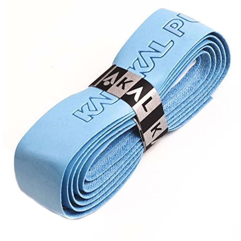 Karakal PU Supergrip 교체용 라켓 그립 스쿼시 배드민턴 - / 블루 15.2cm 테니스 스카이 - 상품 이미지