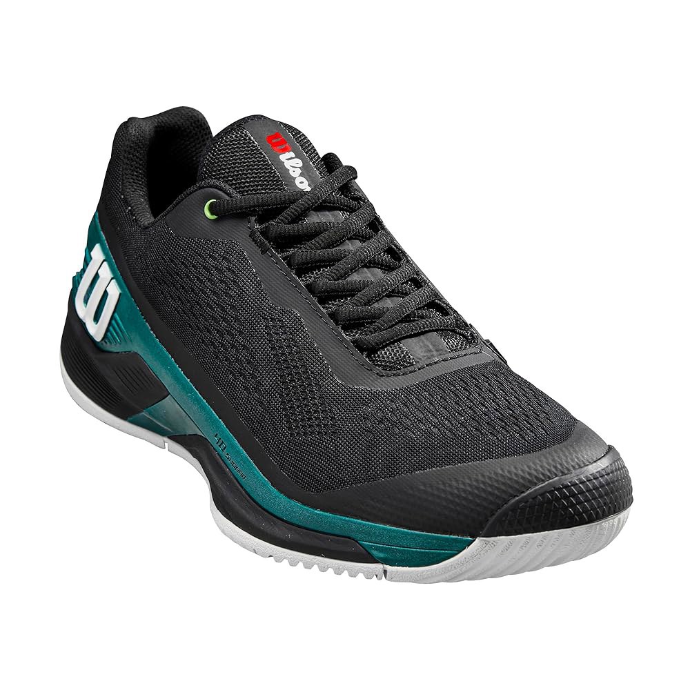 Wilson 남성용 Rush Pro 4.0 블레이드, 틸 블랙/딥 Black/Deep Teal 7 - 상품 이미지