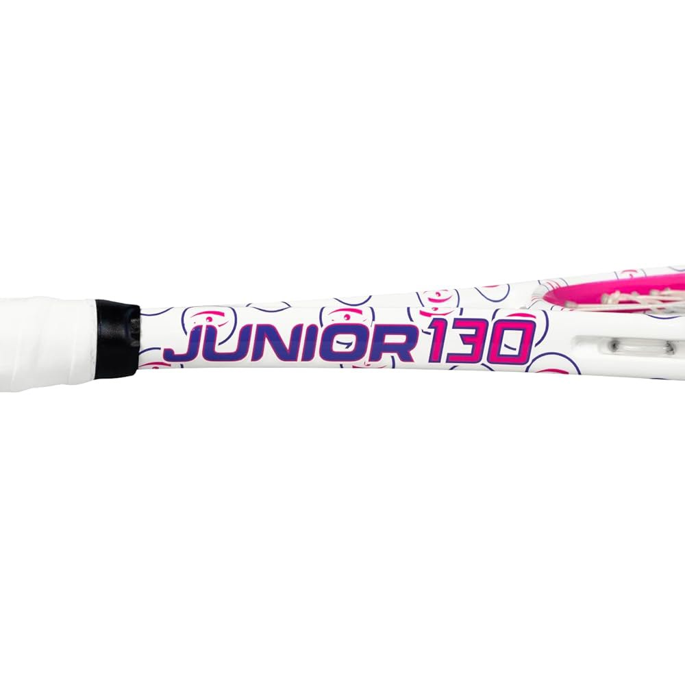 Harrow 주니어 130 스쿼시 라켓 (화이트/핑크/퍼플) Carolina/Royal Blue - 상세 이미지 3
