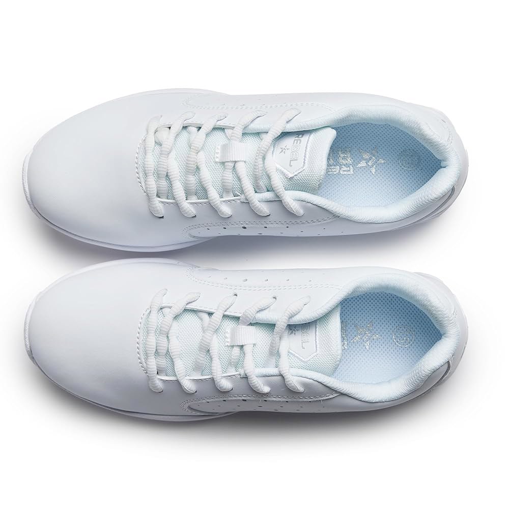 Rebel Athletic 여성용 치어리딩 치어 슈즈, 화이트. White 7 - 상세 이미지 3